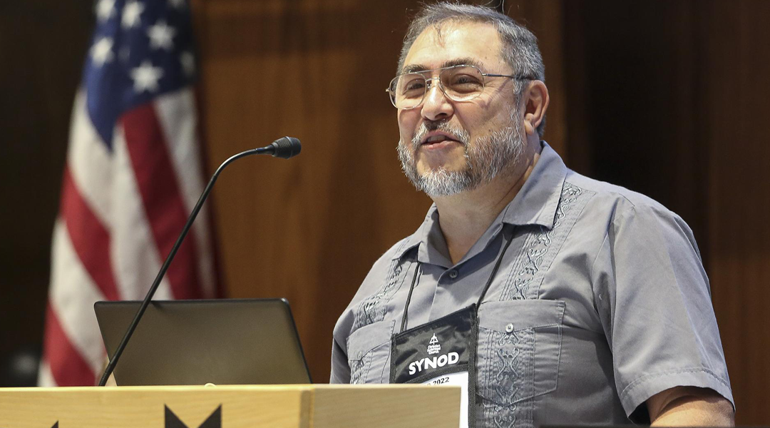 Celebrating the election of the first hispanic president of the 2022 Synod